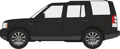 Oxford Diecast NDIS002 N Scale 2009 Land Rover Discovery 4 - Assembled -- Santorini Black
