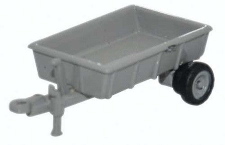 Oxford Diecast NFARM002 N Scale Farm Trailer - Assembled -- Gray