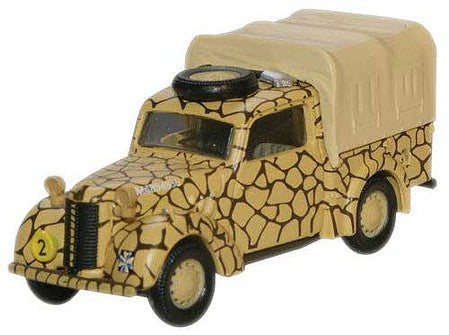 Oxford Diecast NTIL004 N Scale 1942 Austin Tilly Pickup Truck - Assembled -- British Army