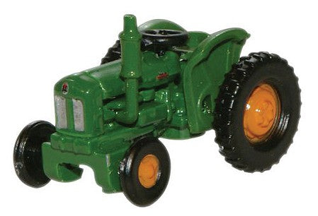 Oxford Diecast NTRAC002 N Scale Fordson Farm Tractor - Assembled -- Green, Orange