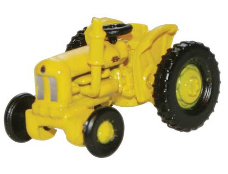Oxford Diecast NTRAC003 N Scale Fordson Farm Tractor - Assembled -- Yellow