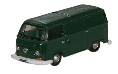 Oxford Diecast NVW001 N Scale 1960s Volkswagen Cargo Van - Assembled -- Peru Green