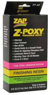 Pacer 40 12oz. Z-Poxy Finishing Resin