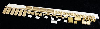 Palace Car Co 9490 HO Scale Universal Interior - Kit -- Heavyweight or Lightweight Business/Private Cars