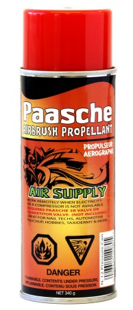 Paasche 14980 Airbrush Propellant 12oz (N-12)