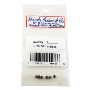 Paasche 5408 Set Screw for H Airbrushes (6) (H-153)