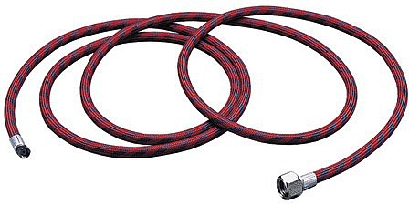 Paasche Airbrush A1810 All Scale A-1/8-6 10' 3m Braided Air Hose -- For Pen-Type Airbrushes; 1/4 NPT Compressor Fitting