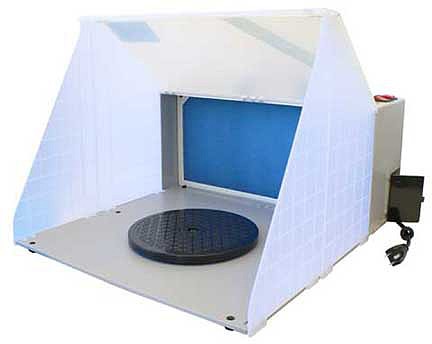 Paasche Airbrush HB1613 HO Scale Hobby Airbrush Spray Booth -- With Fan, Filter & 4" Dryer Duct Adapter; 16 x 13" 40.6 x 33cm