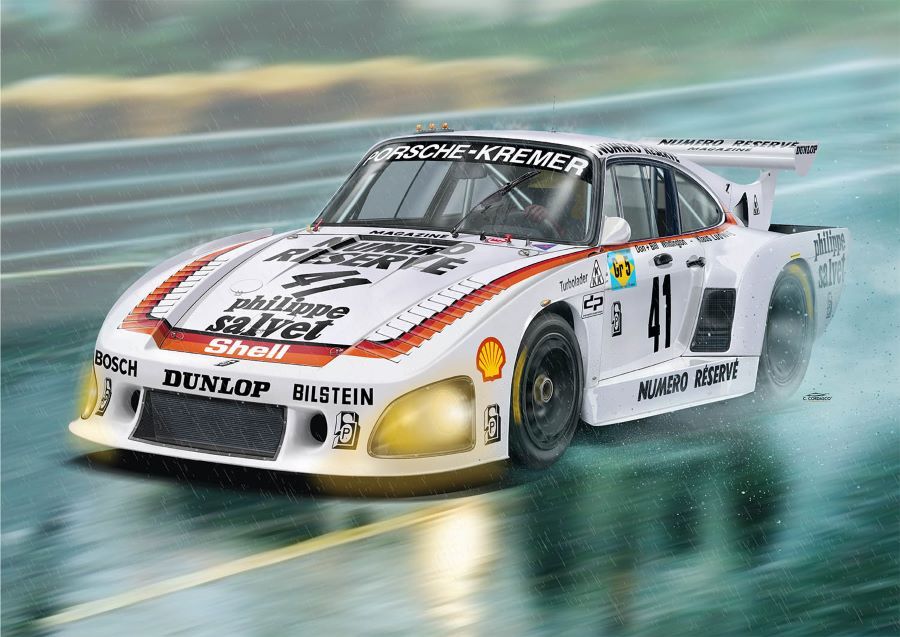 Platz Models 24006 1/24 Porsche 935K3 1979 LeMans 24-Hours Winner Race Car