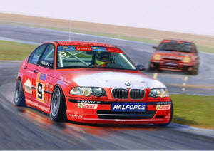 Platz Models 24007 1/24 BMW 320i E46 Super Production 2001 DTCC Winner Race Car