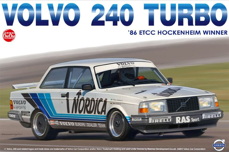 Platz Models 24013 1/24 Volvo 240 Turbo 1986 ETCC Hockenheim Winner Race Car