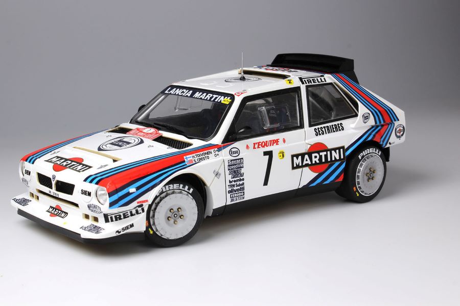 Platz Models 24030 1/24 Lancia Delta S4 1986 Monte Carlo Rally Version Race Car