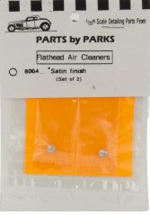 Parts By Parks 8004 1/24-1/25 Flathead Air Cleaner (Satin Finish) (2)