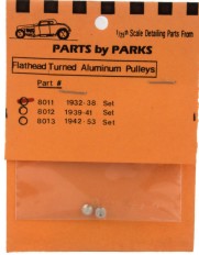 Parts By Parks 8011 1/24-1/25 Flathead Pulley 1932-38 (Spun Aluminum)