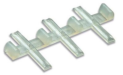 Peco SL11 HO Scale Code 100 Nylon Insulated Rail Joiners -- pkg(12)