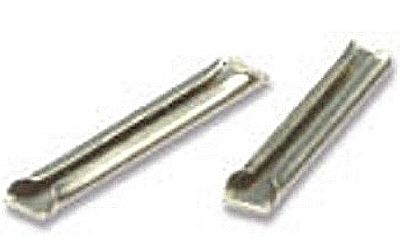 Peco SL210 Z Scale Code 60 Rail Joiners -- Nickel Silver