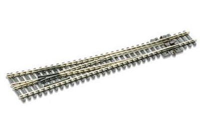 Peco SL388 N Scale Turnout #8 Code 80, Long, 36" Radius Diverging Route -- Right Hand, Insulfrog