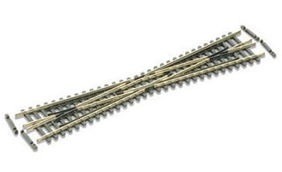 Peco SL394F N Scale Long Crossing, Code 55, Insulfrog