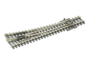 Peco SL395 N Scale Code 80 Medium Radius #6 Turnout - Streamline -- Right Hand, Insulfrog