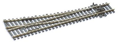 Peco SL95 HO Scale Code 100 Medium Radius Turnout - Streamline -- Right Hand, Insulfrog