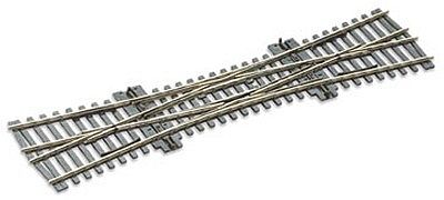 Peco SLE190 HO Scale Code 75 Double-Slip Switch -- With Electrofrog