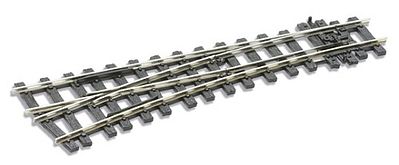 Peco SLE596 On30 Scale Code 100 Medium Radius Turnout - Streamline -- Left Hand, Electrofrog