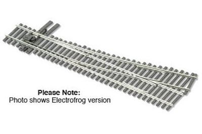 Peco SLE8352 HO Scale Streamline Code 83 #5 Electrofrog Turnout - Nickel Silver -- Left Hand