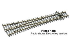 Peco SLE98 HO Scale Code 100 Streamline Wye Turnout -- Large Radius, Electrofrog