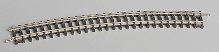 Peco ST18 N Scale Setrack #4 Radius Curves -- Standard - Pack of 16