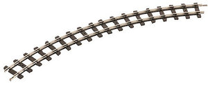 Peco ST403 HOn30 Scale OO-9/HOe Curved Track - Setrack -- #1 9" 22.8cm Radius, 22.5 Degree Sections pkg(8)