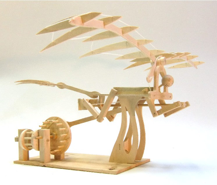 Pathfinders Kits 18 Leonardo DaVinci Ornithopter Wooden Kit