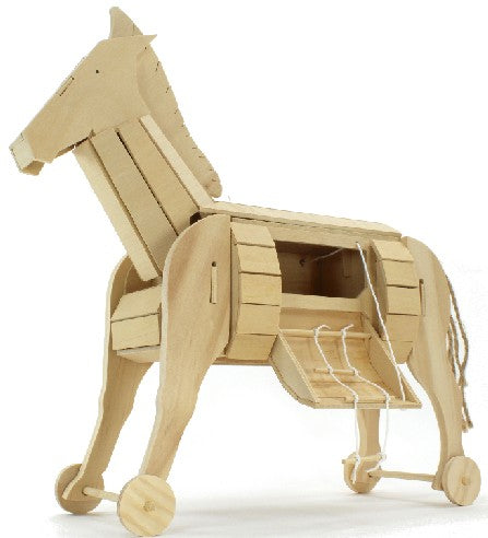 Pathfinders Kits 51 Ancient Trojan Horse Wooden Kit