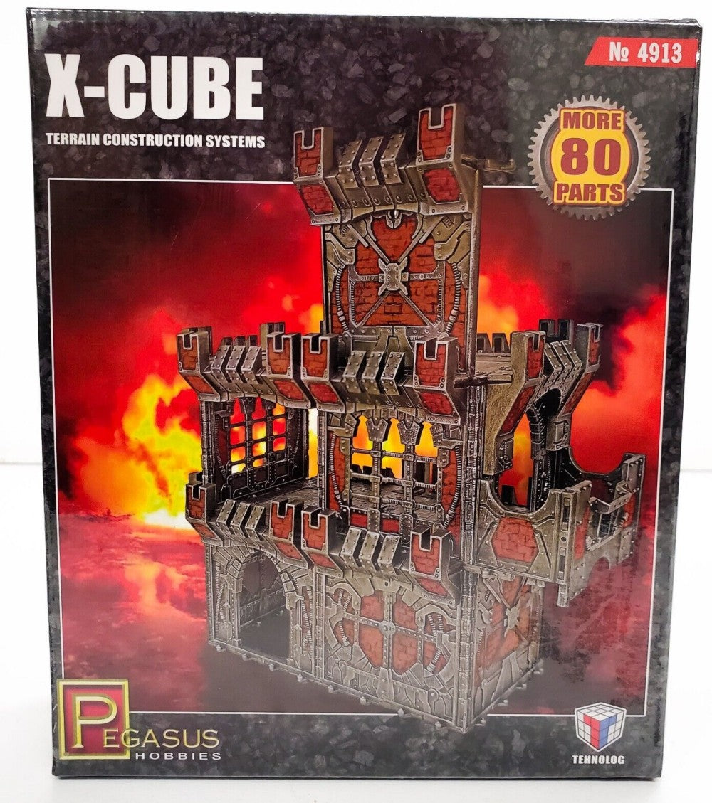 Pegasus Hobbies 4913 28mm Gaming: X-Cube Terrain Construction Set