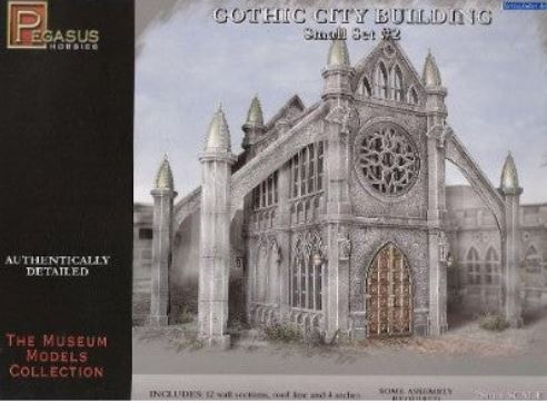 Pegasus Hobbies 4925 28mm Gaming: Gothic City Building Small Set #2