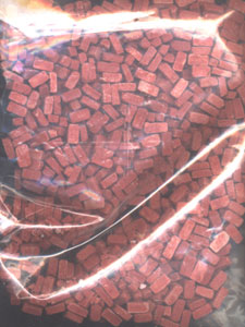 Pegasus Hobbies 5199 Multi-Scale Small Red Bricks (Resin)
