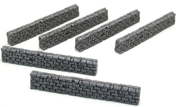 Pegasus Hobbies 5203 Multi-Scale for 1/72-1/32 Block Type Stone Wall (6) (Painted)
