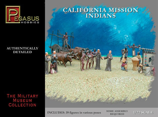 Pegasus Hobbies 7051 1/72 California Mission Indians Set #1 (39)