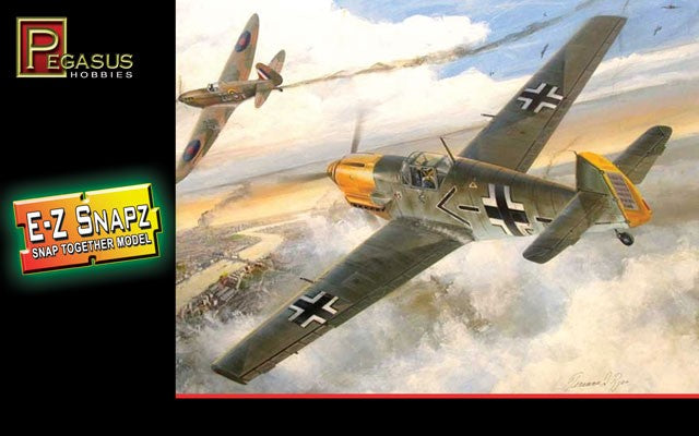 Pegasus Hobbies 8412 1/48 Bf109E4 Aircraft (Snap)