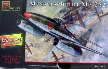Pegasus Hobbies 8415 1/48 Me262 Fighter (Snap)