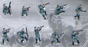 Pegasus Hobbies 851 1/144 German Infantry WWII (10) (Painted)
