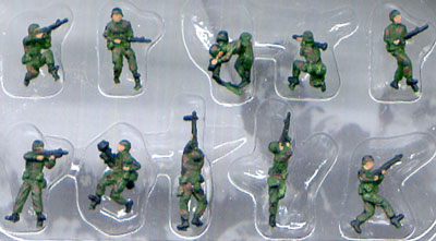 Pegasus Hobbies 854 1/144 Modern American Infantry NATO (10) (Painted)