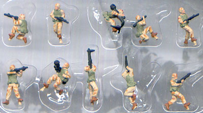 Pegasus Hobbies 855 1/144 Modern American Infantry Desert (10) (Painted)