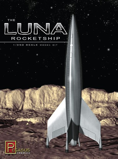 Pegasus Hobbies 9110 1/350 Luna Rocketship