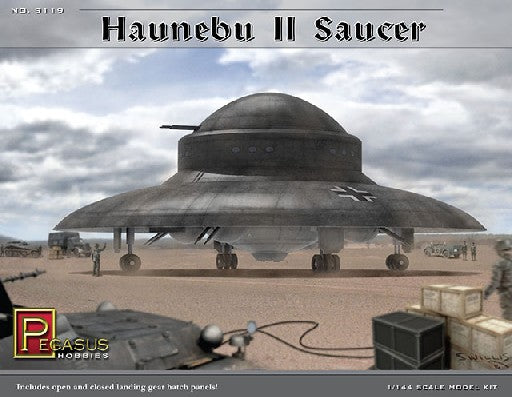 Pegasus Hobbies 9119 1/144 Haunebu II German WWII UFO Saucer
