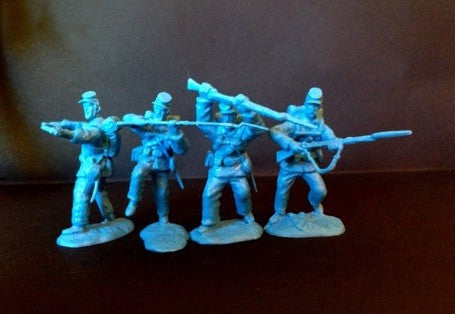 Paragon Scenics 10B 1/32 American Civil War Union Soldiers Charging (12)