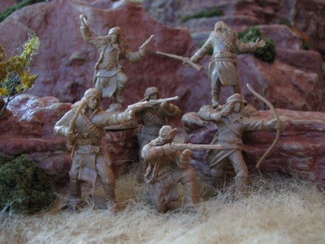 Paragon Scenics 2 1/32 Apache Indians Set #1 (12)