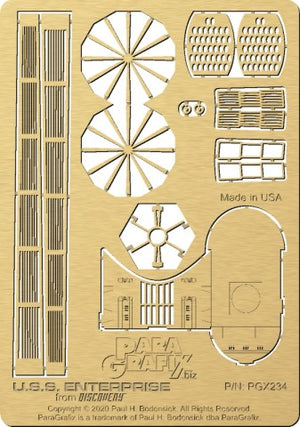 Paragrafix 234 1/1000 Star Trek Discovery Series: USS Enterprise NCC1701 Photo-Etch Set for PLL