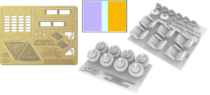 Paragrafix 241 1/64 Land of the Giants: Spindrift Passenger Cabin for Aurora/PLL/MOE