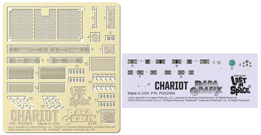 Paragrafix 249 1/35 LiS: Chariot Photo-Etch & Decal Set for DNH
