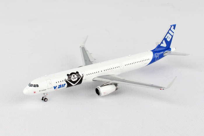 Phoenix Diecast PH1549 V-Air A321S 1/400 Bear Reg#B-22610